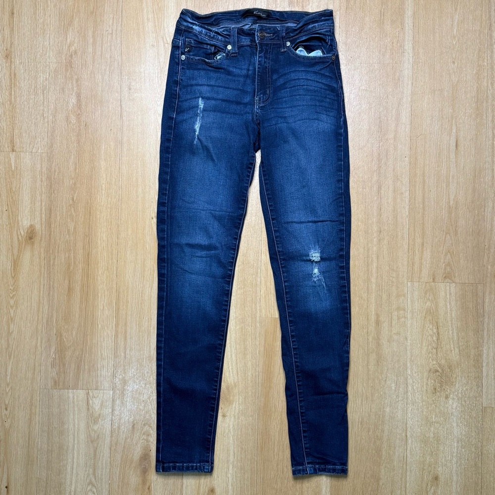 Kancan Women's Distressed Blue Jeans Size 26